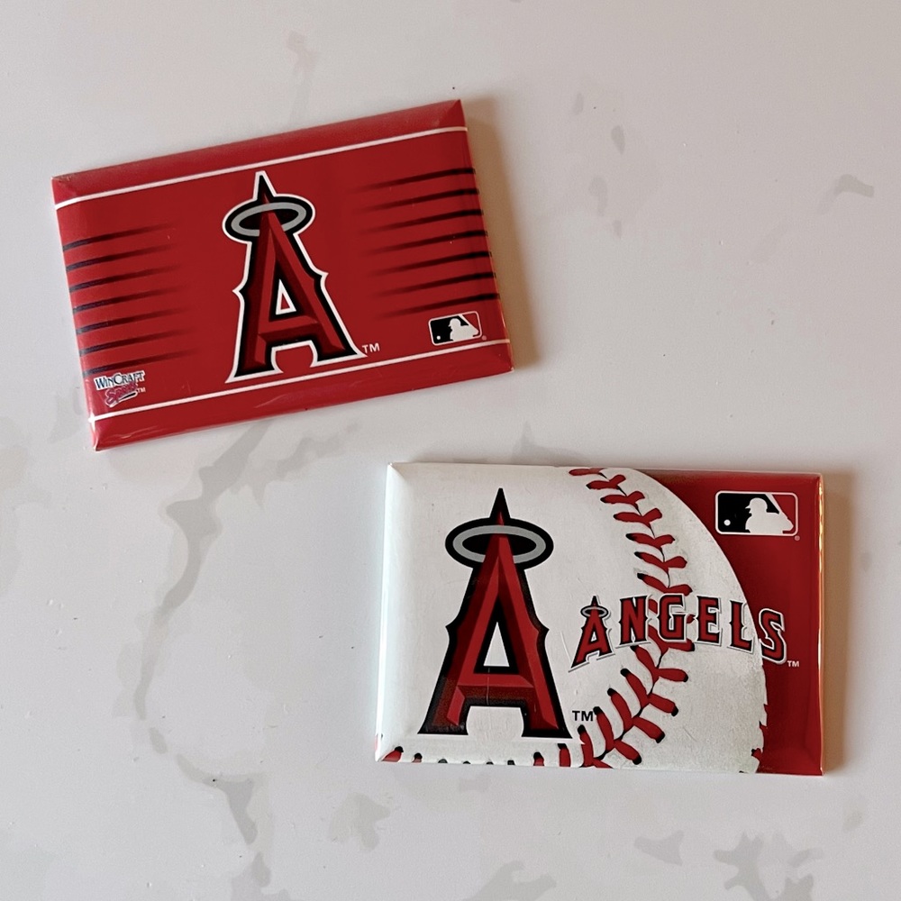 Angels MLB Magnets Set of Two